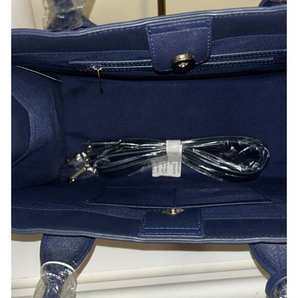 Trina by Trina Turk Floral Tote NWT Satchel W/ Removable Shoulder Strap - Picture 5 of 6